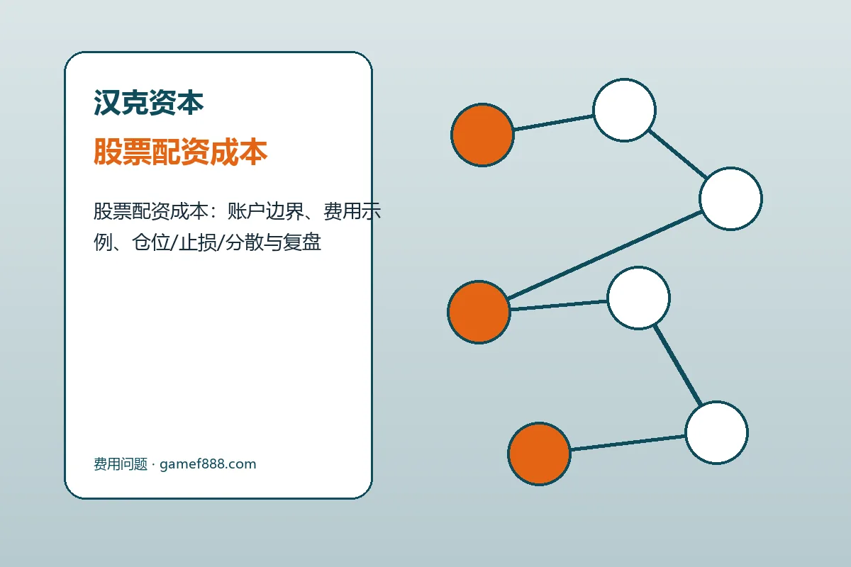 汉克资本费用、账户与退出规则图解
